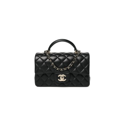CHANEL MINI TOP HANDLE FLAP 1643772 (20*13*6cm)